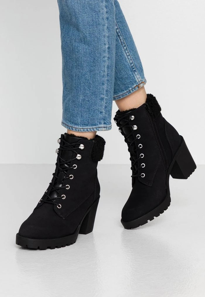 Bottines ANNA FIELD Anna Field Platform Ankle Boots Noir Femme | BLK-3481222